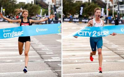 Isaac Heyne and Bronte Oates Claim 55th Anniversary Voltaren City2Surf Titles
