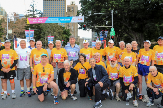 Legends Ready for 50th City2Surf Running