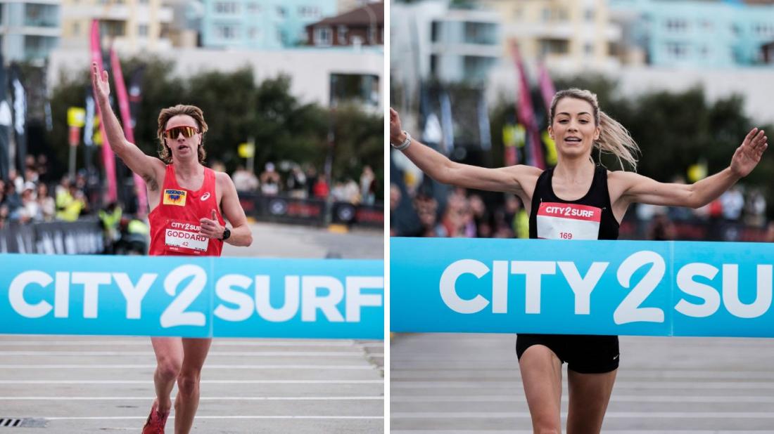 Ed Goddard & Niamh Allen Claim 2023 City2Surf Titles