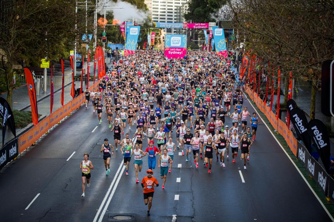 Runners Flock to 55th Anniversary of the Voltaren City2Surf